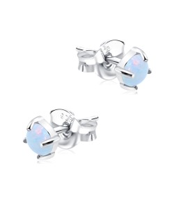 Opal Stud Earrings STS-2059